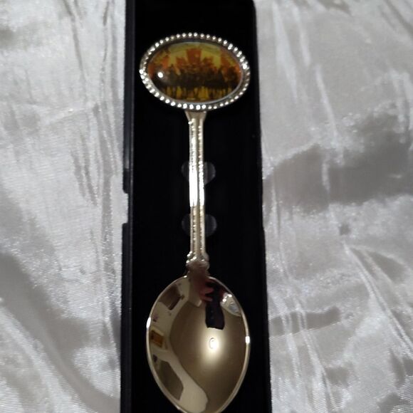 Bundle of collectible silver baby spoons with cases - Picture 5 of 12